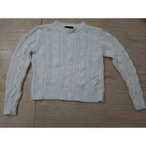 Xhilaration White knit Sweater size Small Womens